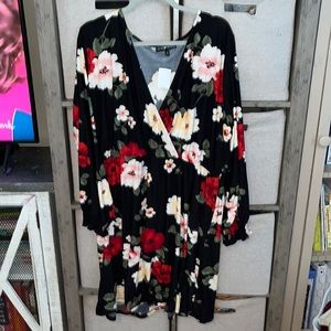 3x floral dress